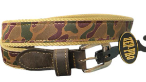 ld School Camo Ribbon Belt by Zeppelin Products ld School Camo Ribbon Belt by Zeppelin Products