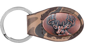 Old School Camo Oval Key Fob by Zeppelin Products (Buck) Old School Camo Oval Key Fob by Zeppelin Products (Buck)