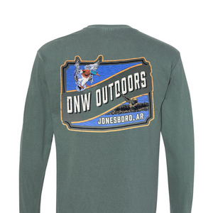 Matchbox Mallard Long Sleeve Tee by DNW (Back) Matchbox Mallard Long Sleeve Tee by DNW (Back)