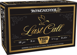 Winchester 12ga 3" 1-1/4oz #9 TSS Last Call Shotgun Shells Winchester 12ga 3" 1-1/4oz #9 TSS Last Call Shotgun Shells