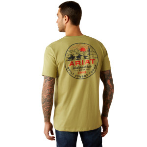Full Circle Short Sleeve Tee by Ariat (Back Tent Green) Full Circle Short Sleeve Tee by Ariat (Back Tent Green)