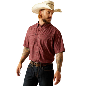 Men's Venttek Outbound Short Sleeve Button Up Shirt Ariat