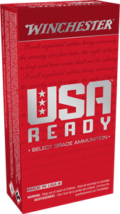 Winchester USA Ready Select Grade 10mm Auto 180gr FMJ Handgun Ammunition Winchester USA Ready Select Grade 10mm Auto 180gr FMJ Handgun Ammunition