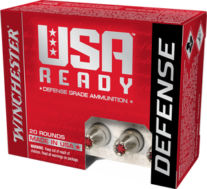 Winchester USA 9mm Luger +P 124gr HP Handgun Ammunition Winchester USA 9mm Luger +P 124gr HP Handgun Ammunition