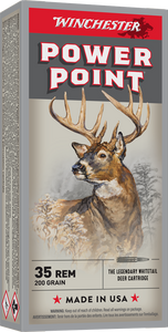 Winchester 35 Rem 200gr Power-Point Rifle Ammunition Winchester 35 Rem 200gr Power-Point Rifle Ammunition