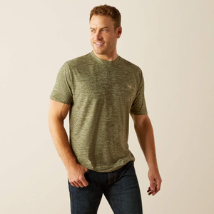 Tree Bark Camo Charger Short Sleeve Tee by Ariat Tree Bark Camo Charger Short Sleeve Tee by Ariat