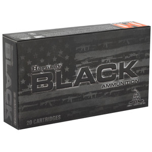 Hornady Black 2,750 fps 6mm Advanced Rifle Cartridge 105 Grain Jacketed Boat Tail Hollow Point Rifle Ammunition