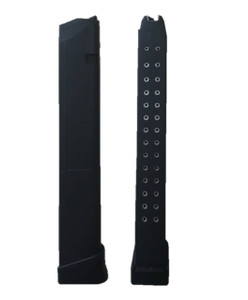 9mm 33rd Magazine for Glock 17 or 34 in Black by Global Ordinance 9mm 33rd Magazine for Glock 17 or 34 in Black by Global Ordinance