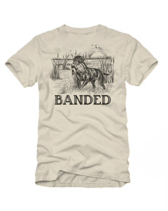 Avery Mallard Illustration Short Sleeve Tee by Banded (Sand) Avery Mallard Illustration Short Sleeve Tee by Banded (Sand)