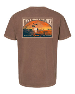 Avery Grass Sunset Short Sleeve Tee by Banded (Expresso) Avery Grass Sunset Short Sleeve Tee by Banded (Expresso)