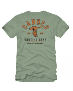 Men's Duck Hunt Graphic Short Sleeve Tee Shirt by Banded