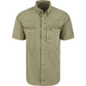 Cinco Ranch Western Solid Short Sleeve Shirt by Drake Waterfowl Cinco Ranch Western Solid Short Sleeve Shirt by Drake Waterfowl