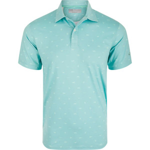 Men's Print Performance Short Sleeve Polo Shirt by Drake