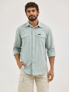 Drover Long Sleeve Utility Tee by Wrangler Drover Long Sleeve Utility Tee by Wrangler