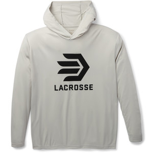 Long Sleeve Sun Hoodie in Slate by Lacrosse Long Sleeve Sun Hoodie in Slate by Lacrosse