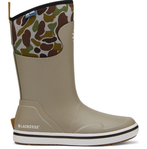 Womens 12 Inch Alpha Deck Boot in Timberwolf Camo by Lacrosse Footwear Womens 12 Inch Alpha Deck Boot in Timberwolf Camo by Lacrosse Footwear