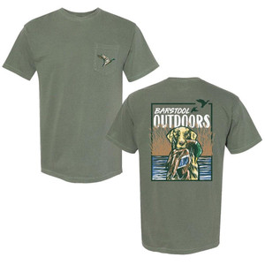 Barstool Duck Hunt Short Sleeve Pocket Tee by Old Row