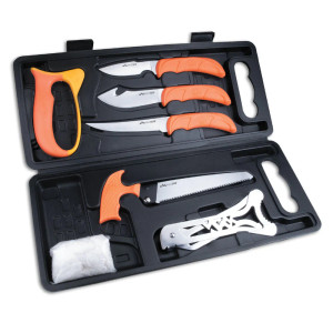 8-Piece Wild Pack Game Processing Kit by Outdoor Edge 8-Piece Wild Pack Game Processing Kit by Outdoor Edge