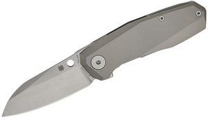 Marcin Slysz Techno 3" Folding Flipper Knife by Spyderco