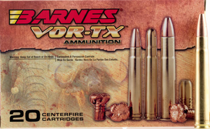 Barnes VOR-TX 500 Nitro Express 3" 570gr Round Nose Banded Solid Tip Rifle Ammunition Barnes VOR-TX 500 Nitro Express 3" 570gr Round Nose Banded Solid Tip Rifle Ammunition