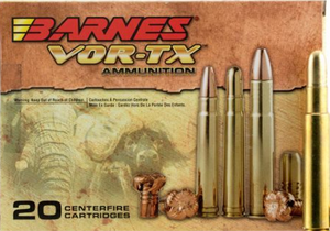 Barnes VOR-TX Safari 416 RIGBY 400gr Round Nose Banded Solid Tip Rifle Ammunition