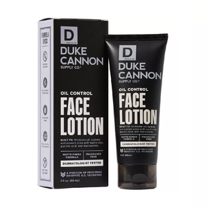 Oil Control Face Lotion 3 Oz by Duke Cannon