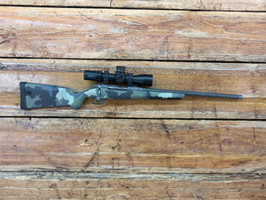 Gunwerks ClymR 7 PRC Rifle with 20-inch carbon fiber barrel, Kahles K318i MOAK scope, and Tectonic Green stock, featuring a custom ballistic turret for 4000 ft at 60°F, optimized for long-range hunting and precision shooting. Gunwerks ClymR 7 PRC Rifle with 20-inch carbon fiber barrel, Kahles K318i MOAK scope, and Tectonic Green stock, featuring a custom ballistic turret for 4000 ft at 60°F, optimized for long-range hunting and precision shooting.