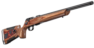 CZ 457 AT-ONE Varmint .22 LR Bolt Action Rifle with 16.5 Inch Threaded Barrel in Varnish Laminated Wood Stock