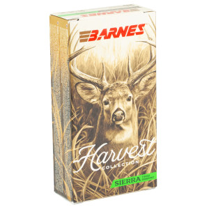 Barnes Harvest 2,910 fps 6.5 PRC 145 Grain Sierra Tipped Gameking Rifle Ammunition