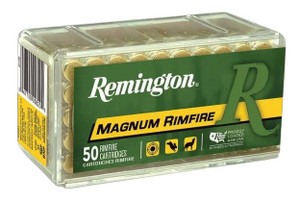 Remington Magnum Rimfire 1,910 fps 22 WMR 40 Grain Pointed Soft Point Rimfire Ammunition