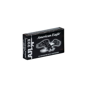 Federal American Eagle 223 Rem 55gr FMJBT Rifle Ammunition Federal American Eagle 223 Rem 55gr FMJBT Rifle Ammunition