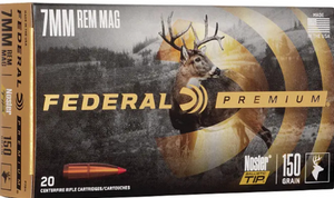 Federal Premium Vital-Shok 7mm Rem Magnum 150gr Nosler Rifle Ammunition Federal Premium Vital-Shok 7mm Rem Magnum 150gr Nosler Rifle Ammunition