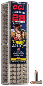 CCI Plinkster Stangers 22lr 32gr CPHP Varmint Rimfire Ammunition