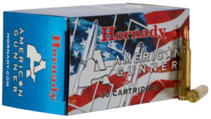 Hornady American Gunner 3,240 fps 223 Remington 55 Grain Hollow Point Rifle Ammunition