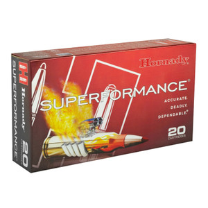 Hornady Superformance 6.5 Creedmoor, 129 Grain Super Shock Tip, Rifle Ammunition - Box Hornady Superformance 6.5 Creedmoor, 129 Grain Super Shock Tip, Rifle Ammunition - Box