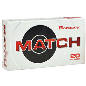 Hornady Match 2,710 fps 6.5 Creedmoor 140 Grain Extremely Low Drag Rifle Ammunition