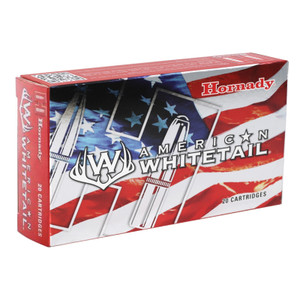 Hornady American Whitetail 3.275 fps 300 Winchester Magnum 150 Grain Interlock Soft Point Rifle Ammunition