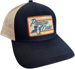 Retro Trucker Hat in Blue by Prairie Oak Waterfowl Retro Trucker Hat in Blue by Prairie Oak Waterfowl