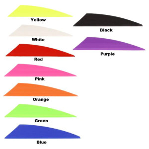 2.75 Inch Driver Hybrid Arrow Vanes by TAC Vanes