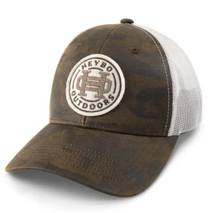 Camo Felt Patch Hat in Camo by Heybo Camo Felt Patch Hat in Camo by Heybo