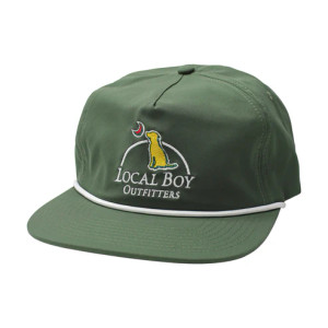 Fairway Low Profile Rope Hat in Olive by Local Boy Fairway Low Profile Rope Hat in Olive by Local Boy
