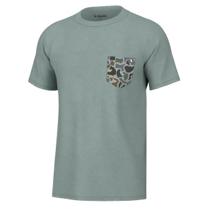 Youth Short Sleeve Heather Blend Crew by Local Boy