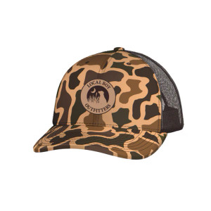 Leather Patch Old School Trucker Hat by Local Boy Leather Patch Old School Trucker Hat by Local Boy