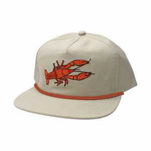 Crawdad Low Profile Rope Hat in Khaki by Local Boy