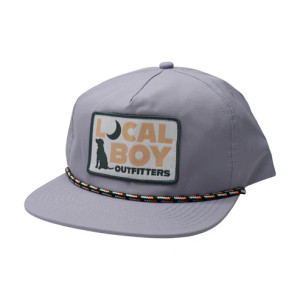 Local Phases Low Profile Rope Hat in Gray by Local Boy Local Phases Low Profile Rope Hat in Gray by Local Boy