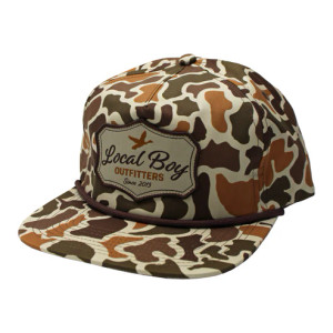 Duck Buckle Low Profile Rope Hat by Local Boy