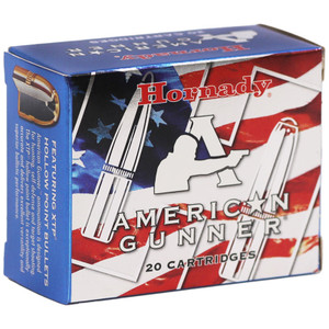 Hornady American Gunner 1,410 fps 10mm Auto 155 Grain XTP Jacketed Hollow Point Handgun Ammunition
