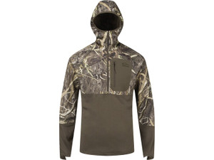 MST Offset 2.0 Half Zip Hoodie for Men, by Drake Waterfowl - Habitat MST Offset 2.0 Half Zip Hoodie for Men, by Drake Waterfowl - Habitat