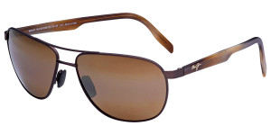 Castles Matte Chocolate Frame with HCL Lens by Maui Jim