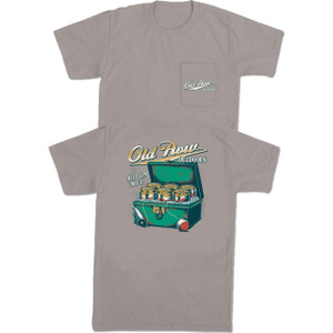 Men's "Keep 'Em On Ice" Pocket T-Shirt by Old Row Men's "Keep 'Em On Ice" Pocket T-Shirt by Old Row